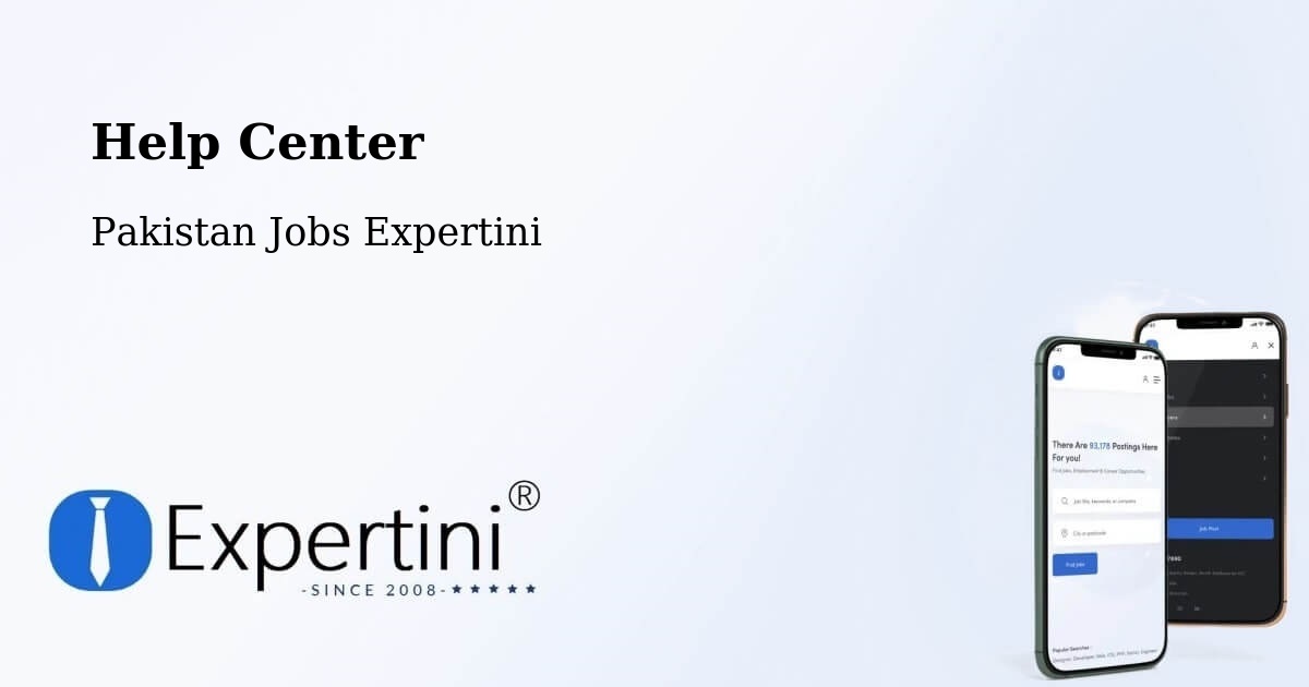 Help Center – Utmanzai - Pakistan Jobs Expertini
