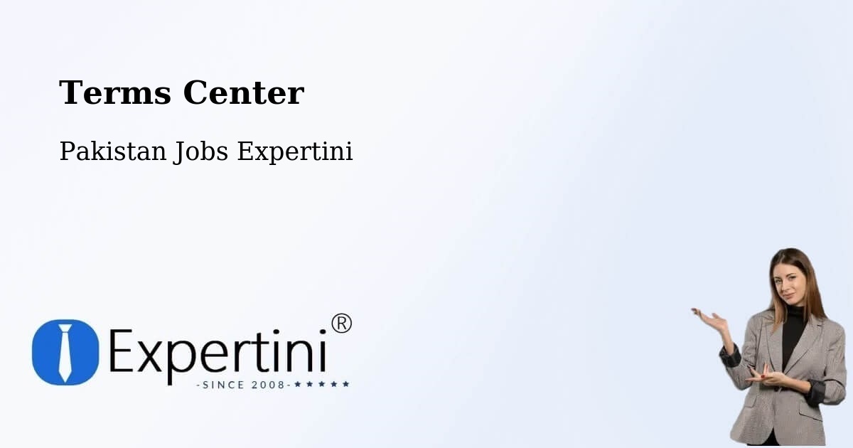 Terms of Service – Utmanzai - Pakistan Jobs Expertini